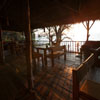 Restaurant during Sunset